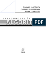 Introducere in Algoritmi - Thomas H. Cormen