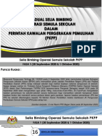 Jadual Selia Bimbing Operasi Semula Sekolah Dalam Perintah Kawalan Pergerakan Pemulihan (PKPP)