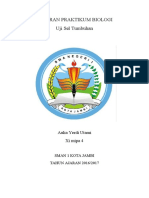 LAPORAN PRAKTIKUM BIOLOG1 Uji Sel Tumbuhan