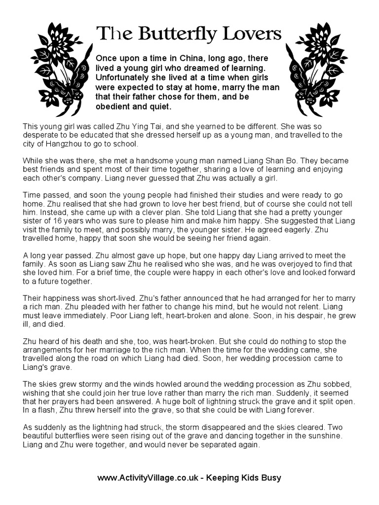 The Butterfly Lovers PDF