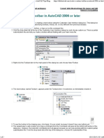 Create A Custom Toolbar in AutoCAD 2006 or Later - AutoCAD Tips Blog