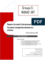 Rapport ES Groupe 5 Managart
