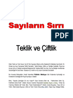 Sayıların Sırrı