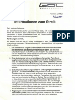 Zum Lokführer-Streik 2011