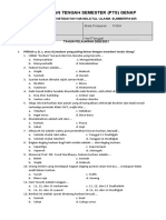 Soal UTS Fikih Kelas 5