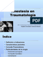 Anestesia en Traumatología