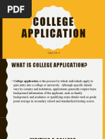 College Application