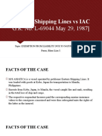 Eastern Shipping Lines Vs IAC