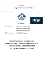 Makalah Adminitrasi Pendidikan