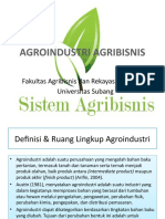 3 - Agroindustri & Pemasaran Agribisnis