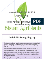 4 - Perdagangan Besar & Ritel Agribisnis