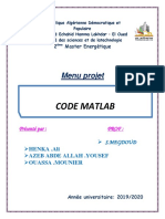 Code Matlab