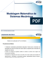FOA 3 - Modelagem Matemática de Sistemas Mecânicos