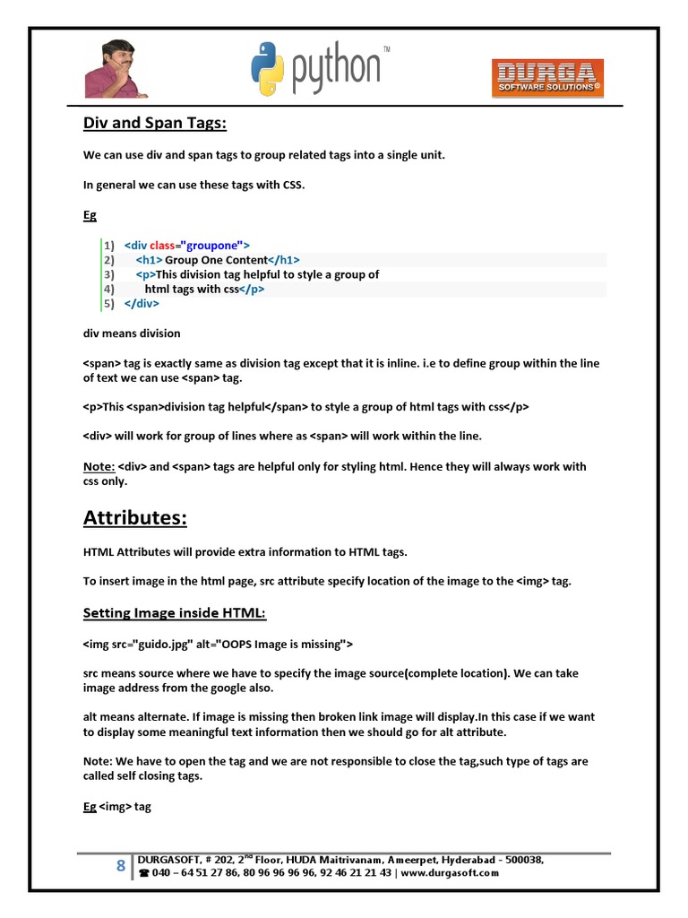 8 - PDFsam - HTML Study Material | PDF