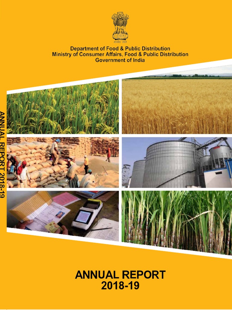 2018-19 Food Distribution Report | PDF | Warehouse | Sugarcane