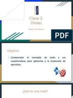 Ondas: Características y conceptos clave (λ, f, T, A, nodos, ciclos