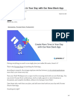 Create More Time in Your Day With Our New Slack App