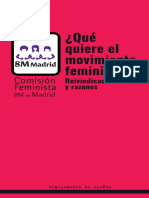 ¿Qué Quiere El Movimiento Feminista Reivindicaciones y Razones by Comisión Feminista 8M de Madrid (Z-lib.org)