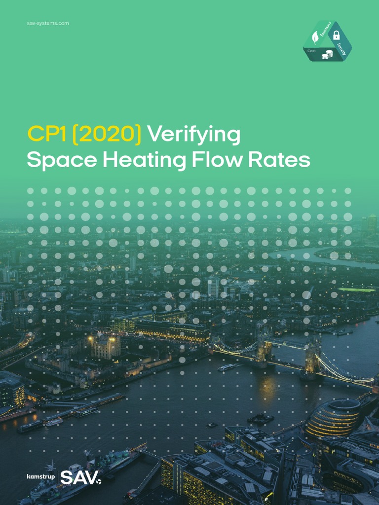 CP1 (2020) Verifying Space Heating Flow Rates | PDF | Flow Measurement ...