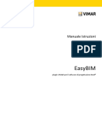 Vimar Manuale Istruzioni EasyBIM v1.0