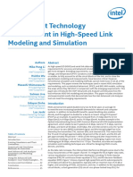 Intel WP 01212 High Speed Link Modeling Simulation