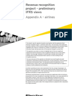 Revenue Recognition Project - Airlines Appendix