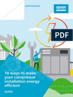 10 Ways To Make Your Compressor Installation More Energy Efficient