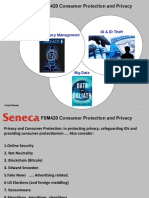 FSM420 Consumer Protection and Privacy: Privacy & Privacy Management ID & ID Theft