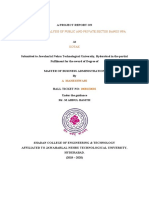 Comparitive Analysis of Public and Private Sector Banks Npa: A Maheshwari