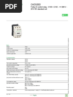 TeSys Control Relays - CAD32BD