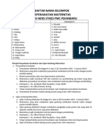 Daftar Nama Kelompok Mater 2020