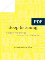 [Oliveros, P.] Deep Listening a Composer