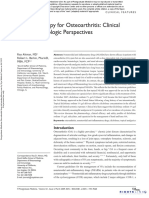 Topical Therapy For Osteoarthritis: Clinical and Pharmacologic Perspectives