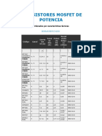 Transistores Mosfet de Potencia