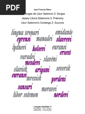 Joan Francés BLANC - Las Lengas de Libor Sztemon - Jazyky Libora 