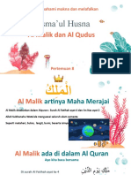 As Maul Husna Al Malik Dan Al Qudus