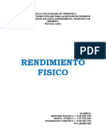 Rendimiento Fisico