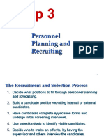 Chap 3: Personnel Planning and Recruiting