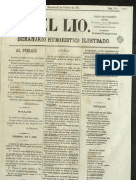 El Lío 01 7 de febrero de 1874