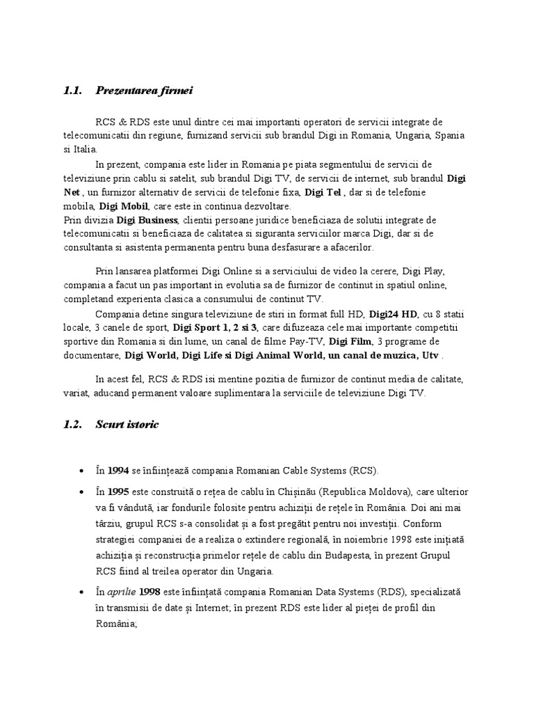 Rcs Rds | PDF