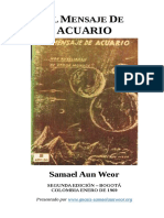 1959 Samael Aun Weor El Mensaje de Acuario