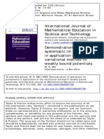 International Journal of Mathematical Education in Science and Technology