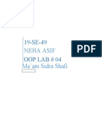 19-SE-49 NEHA ASIF Lab4oop