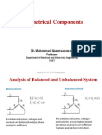 Symmetrical Components: Dr. Muhammad Quamruzzaman