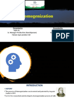 Homogenization Ppt. (Sumit Giri)