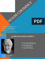 Noam Chomsky, lingüista y activista estadounidense