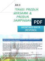 Pertemuan II (Akuntansi Produk Bersama & Produk Sampingan