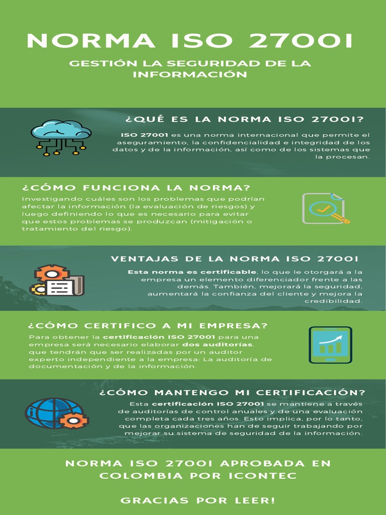 Norma iso 27001 pdf