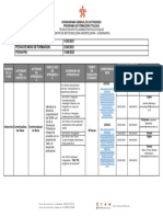 Cronograma general de actividades del Técnico en Apoyo Administrativo en Salud