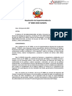 RESOLUCION DE SUPERINTENDENCIA N° 089-2020-SUNAFIL